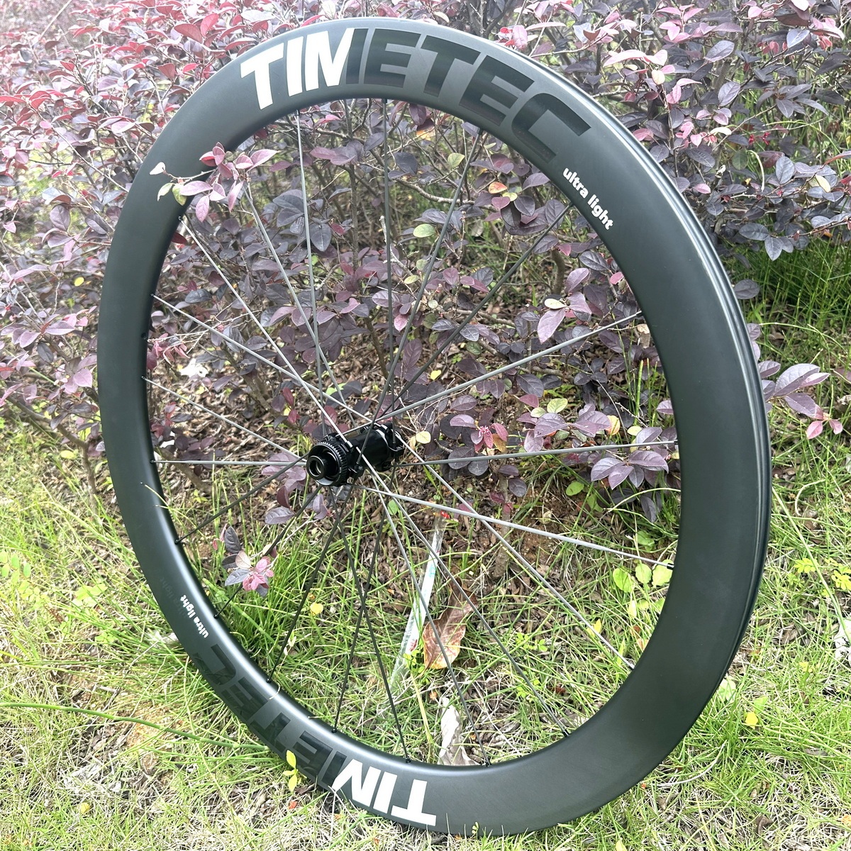 700C Ultra Light Road Gravel Carbon Wheels Carbon Spokes 24MM Inner Rims Width Tubeless Ready 30MM 35MM 40MM 45MM 50MM 60MM Profiles