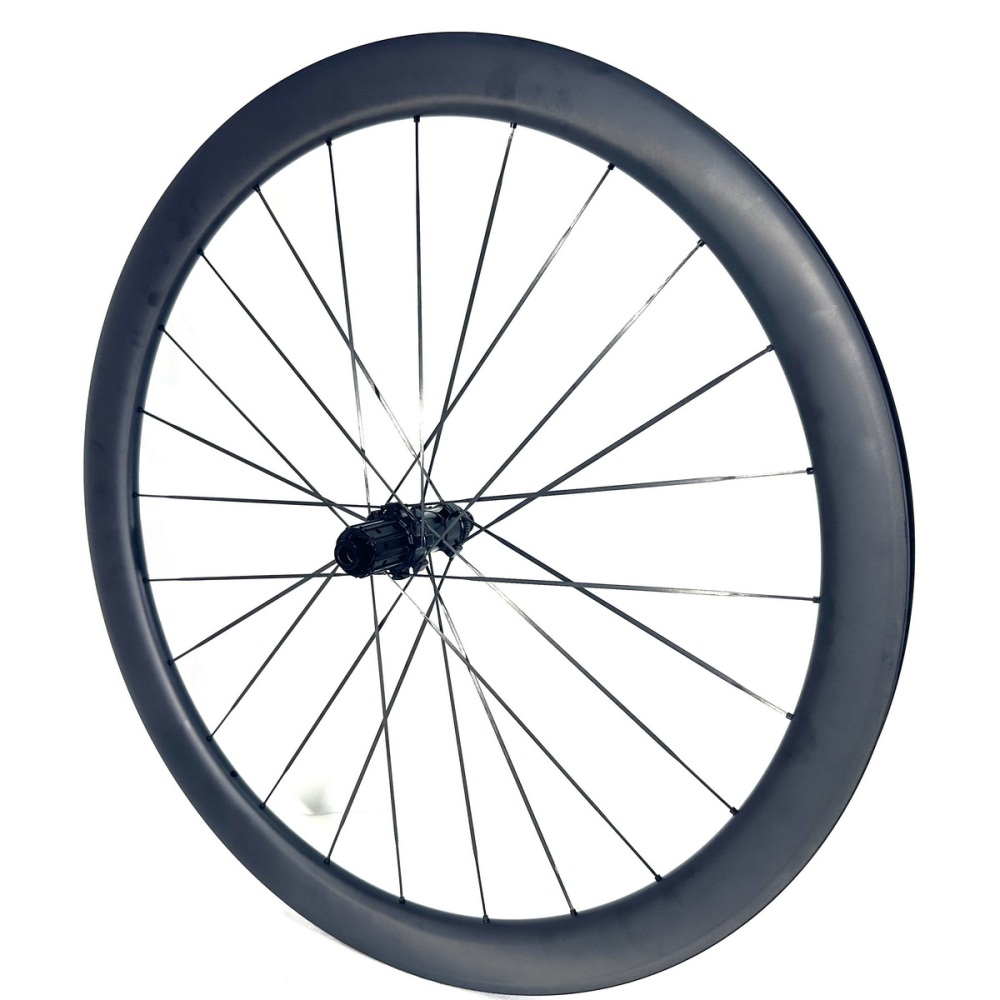 700C Ultra Light Road Gravel Carbon Wheels Carbon Spokes 24MM Inner Rims Width Tubeless Ready 30MM 35MM 40MM 45MM 50MM 60MM Profiles