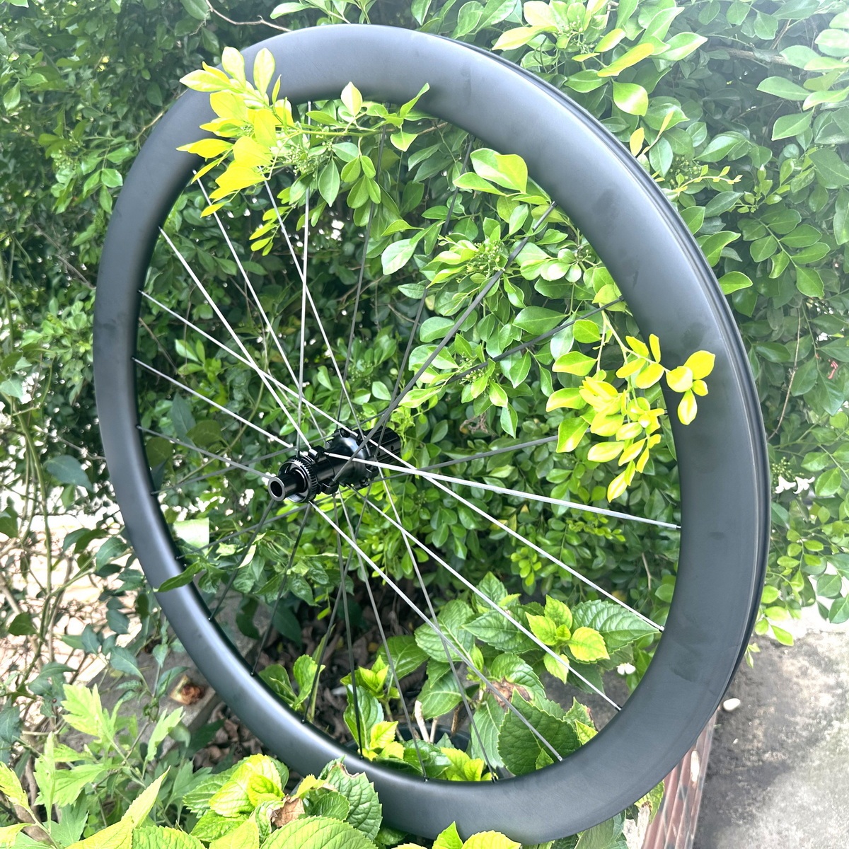 700C Ultra Light Road Gravel Carbon Wheels Carbon Spokes 24MM Inner Rims Width Tubeless Ready 30MM 35MM 40MM 45MM 50MM 60MM Profiles