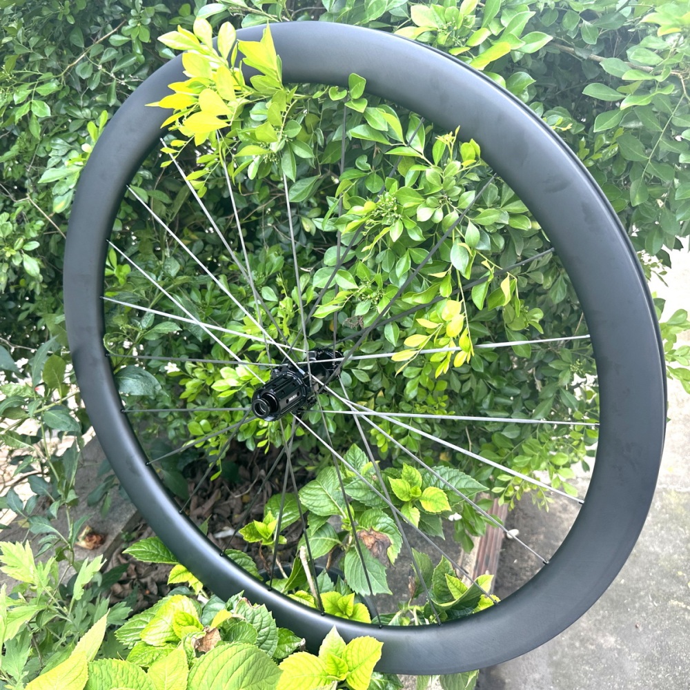 700C Ultra Light Road Gravel Carbon Wheels Carbon Spokes 24MM Inner Rims Width Tubeless Ready 30MM 35MM 40MM 45MM 50MM 60MM Profiles