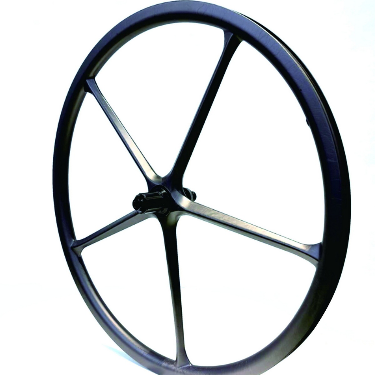 700C Five Spoke Road Gravel Bike Carbon Wheels Tubeless Ready 21.6mm Inner Width Center Lock HG, XDR, MSR Freebody