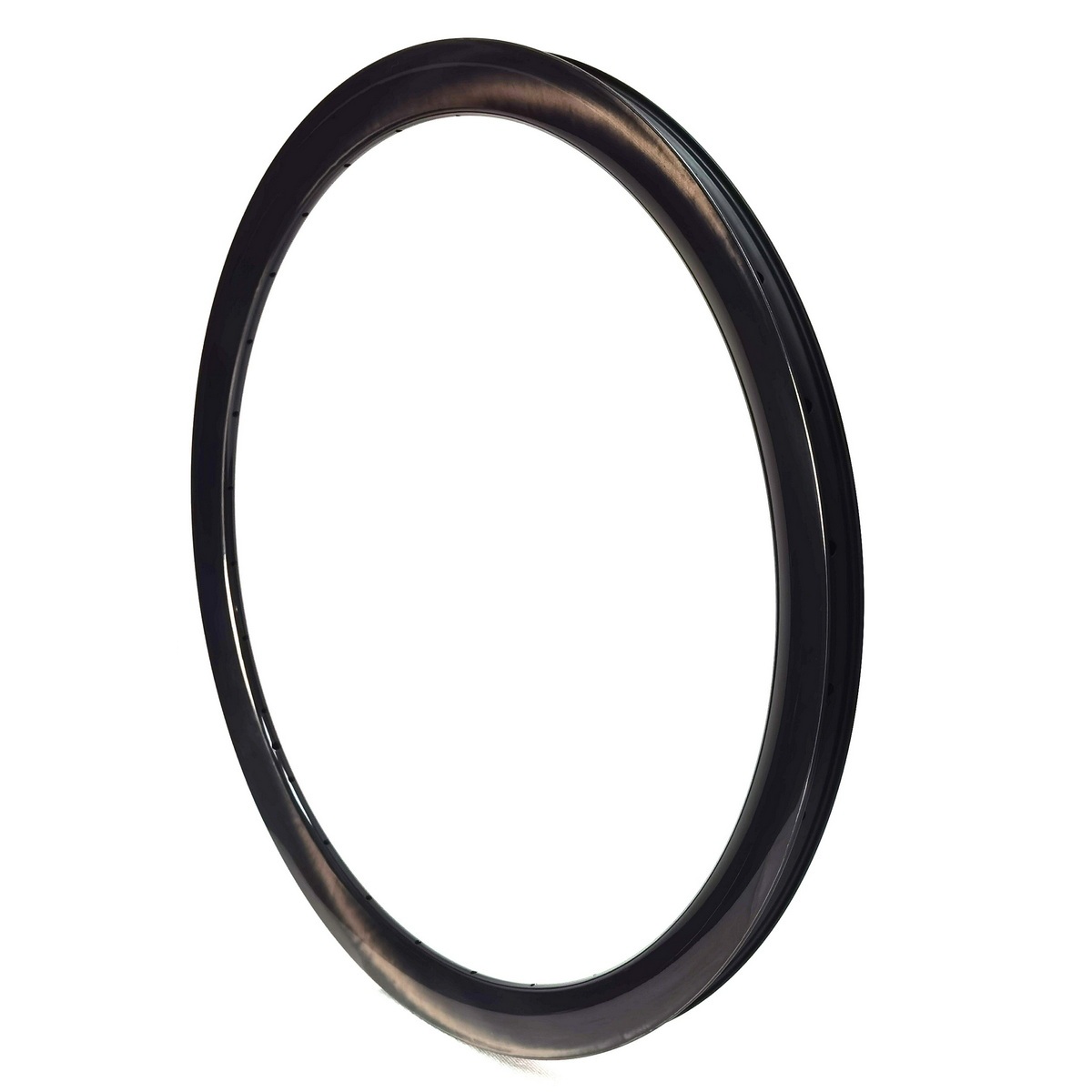 700C Ultra Light Asymmetrical Gravel Bike Carbon Rims 32mm Inner Width 45mm 50mm Depth Tubeless Ready Hook Hookless