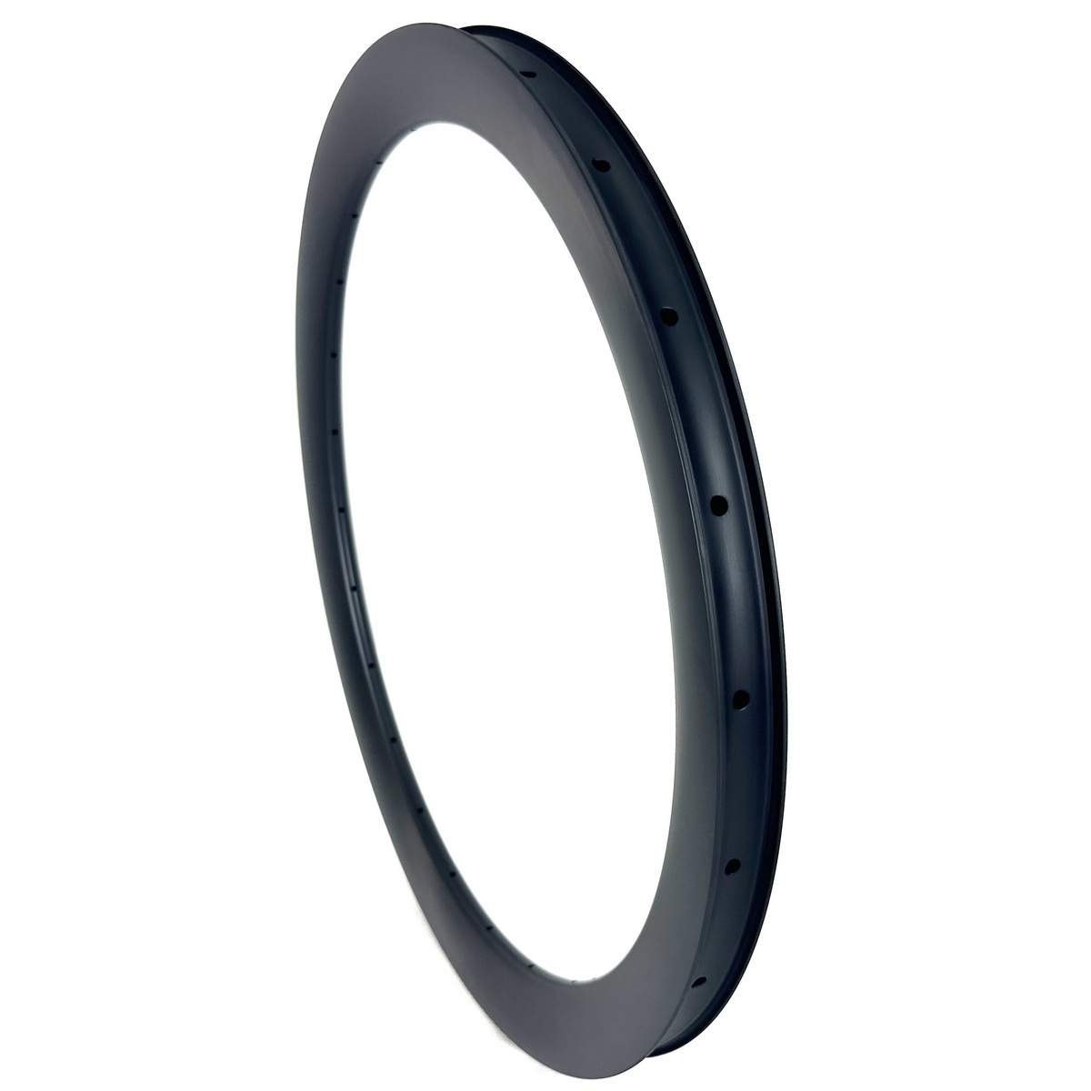 700C Ultra Light Asymmetrical Gravel Bike Carbon Rims 32mm Inner Width 45mm 50mm Depth Tubeless Ready Hook Hookless