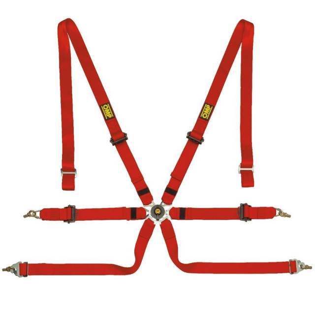 OMP One 2 Pull Up Saloon 6 Point Harness
