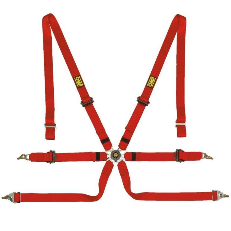 OMP One 2 Pull Up Saloon 6 Point Harness