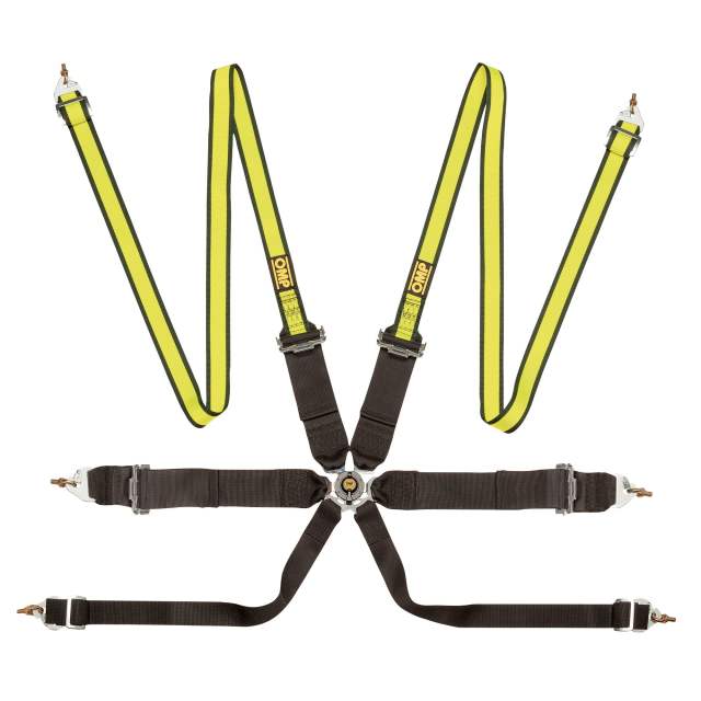 OMP First 3"+2" Saloon 6 Point Harness