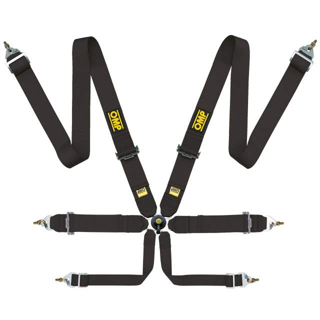 OMP First 3" Saloon 6 Point FIA Harness
