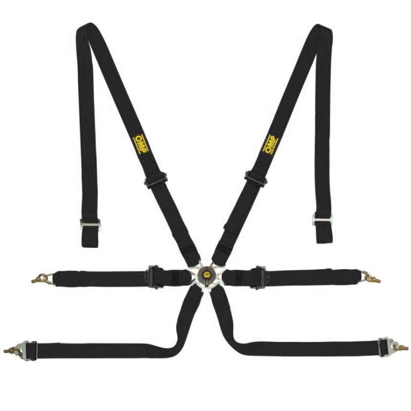 OMP One 2 Pull Up Saloon 6 Point Harness
