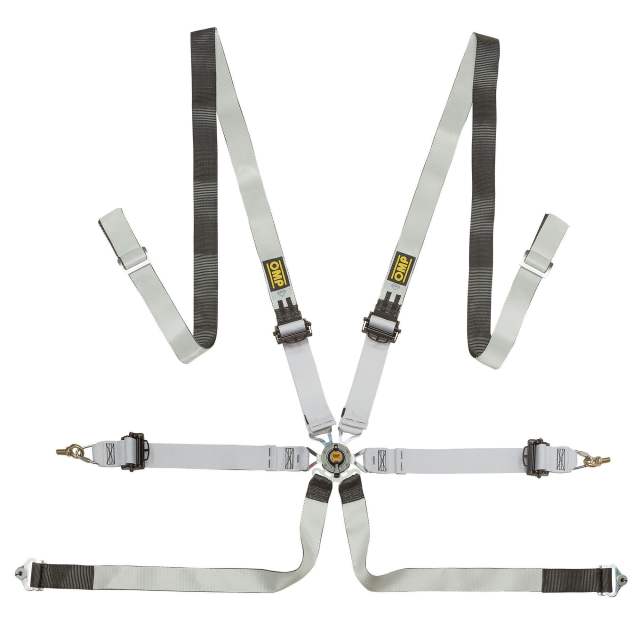 OMP One-D 2 Pull Up Saloon 6 Point Dyneema Harness