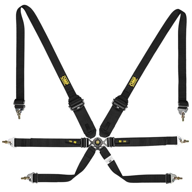 OMP One 3+2 Endurance 6 Point Saloon Harness