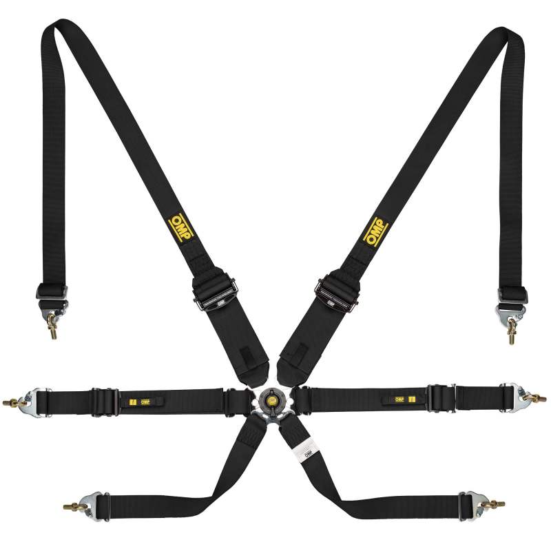 OMP One 3+2 Convertible 6 Point Saloon Harness