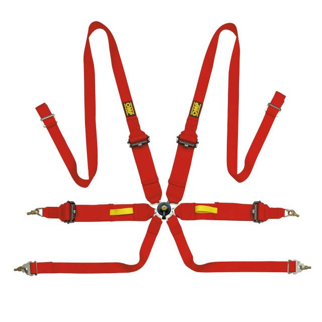 OMP Tecnica 3"+2" Saloon 6 Point Harness