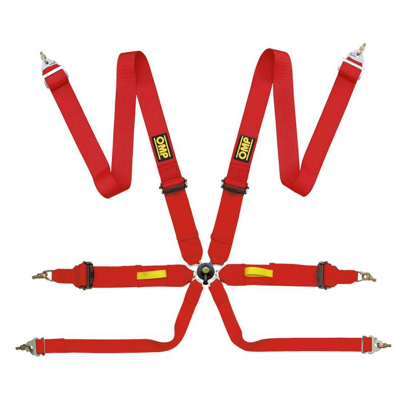 OMP Tecnica 3&quot; Saloon 6 Point Harness
