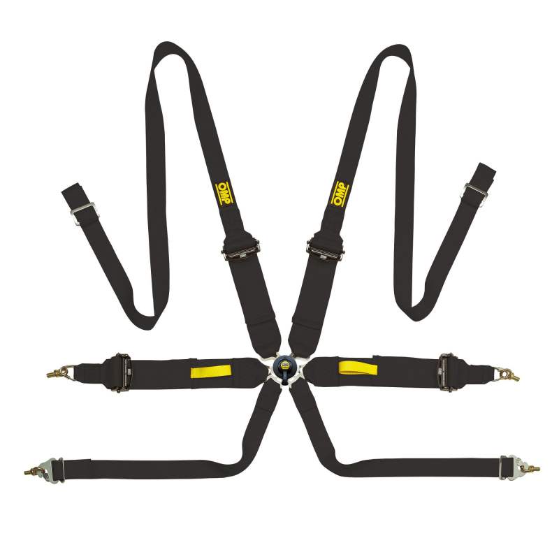 OMP Tecnica 3&quot;+2&quot; Saloon 6 Point Harness