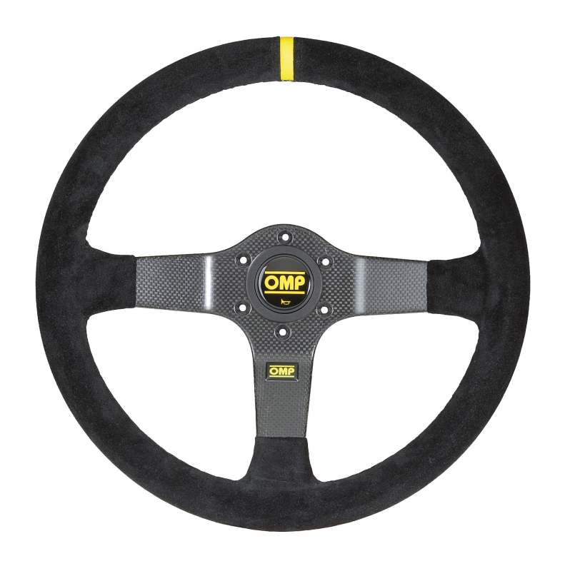 OMP Carbon Dished Steering Wheel