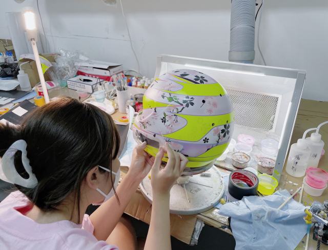 Star one custom Helmet and Suit  Design