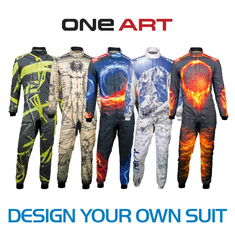 OMP One Art Custom Design FIA Race Suit