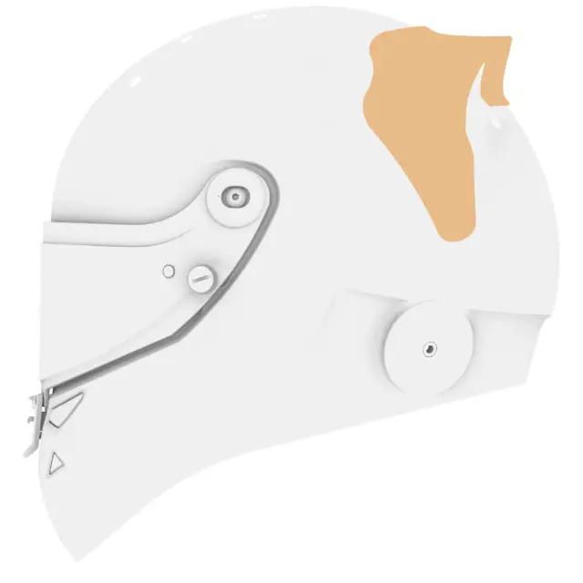Schuberth Flat rear spoiler
