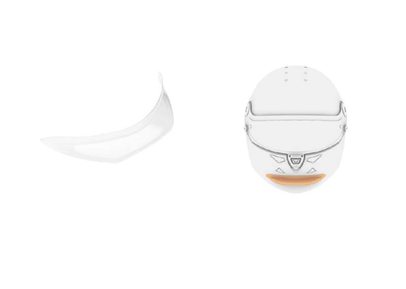 Schuberth Front spoiler