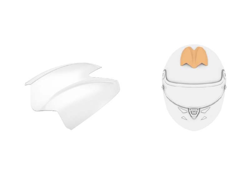 Schuberth Top air intake Standard scoop
