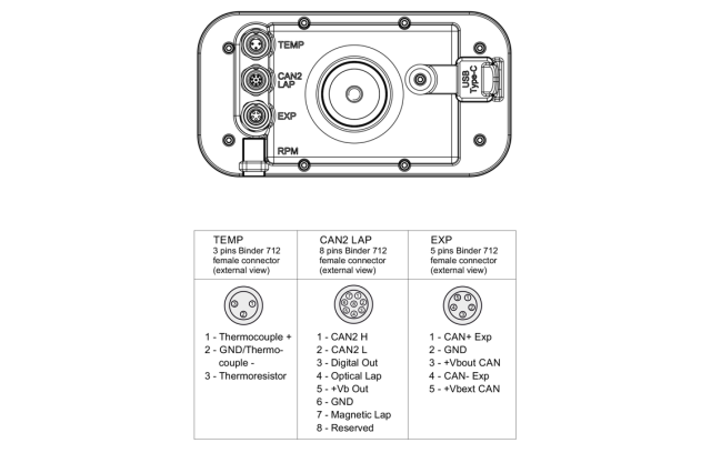 AIM Motorsport MyChron 6 2T Dash Logger / Kart Lap Timer With GPS