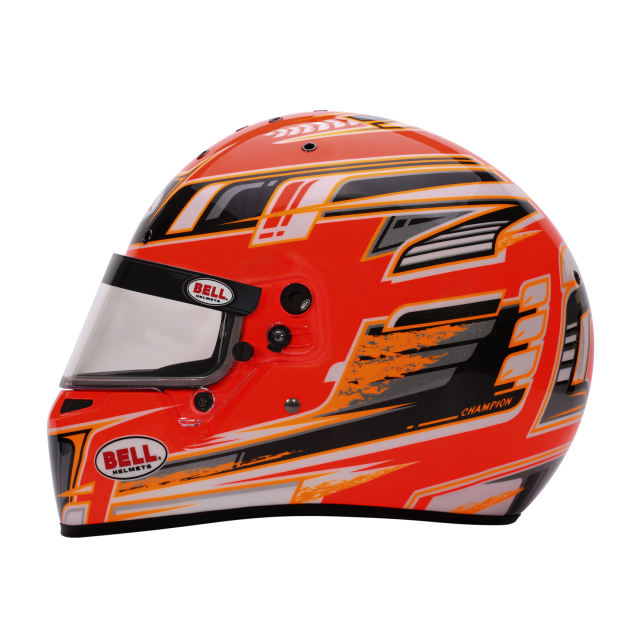 Bell KC7-CMR Champion Anthracite Kart Helmet