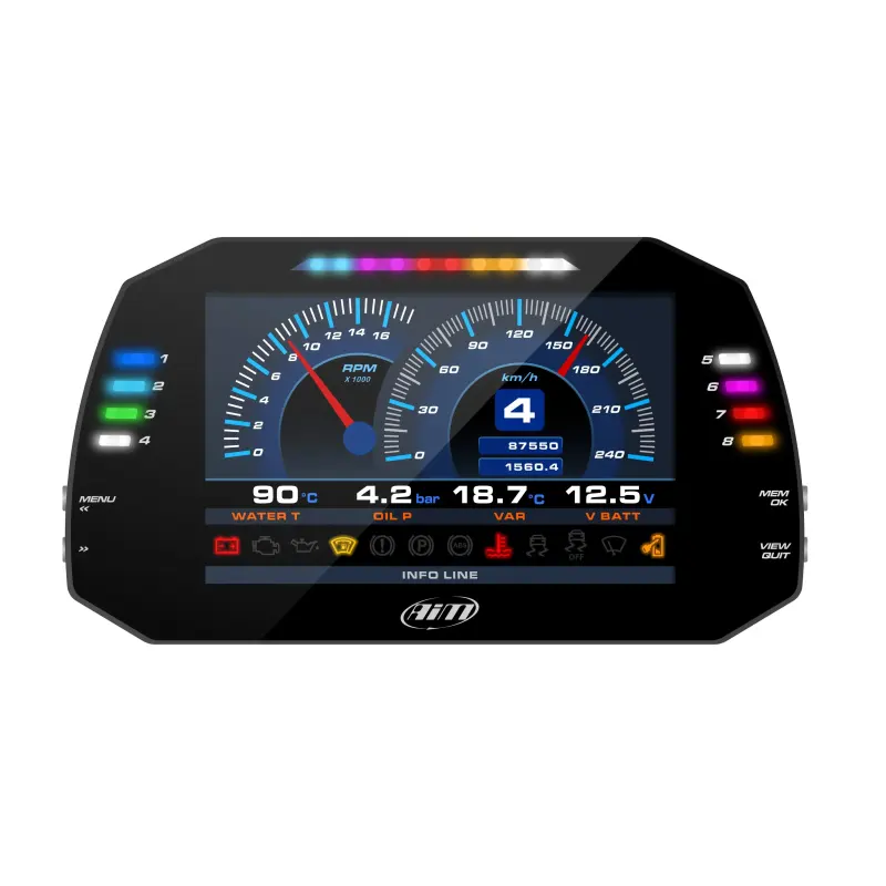 AIM Motorsport MXG 1.3 Strada Dash (7" Colour TFT Display)