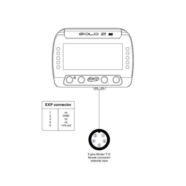 AIM Motorsport Solo 2 GPS Lap Timer