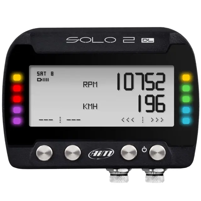 AIM Motorsport Solo 2 DL GPS Lap Timer With ECU Input