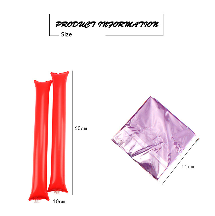 Custom Printed Thunder Sticks, Noisemakers, Bam Bam Sticks