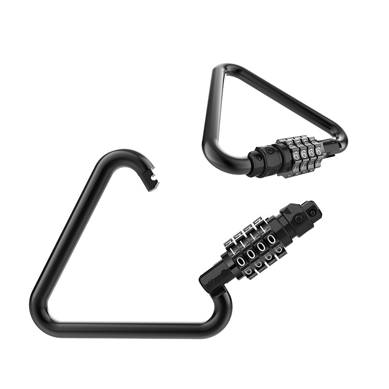 Heavy Duty Carabiner Clips with 4-Digit Combination Locks