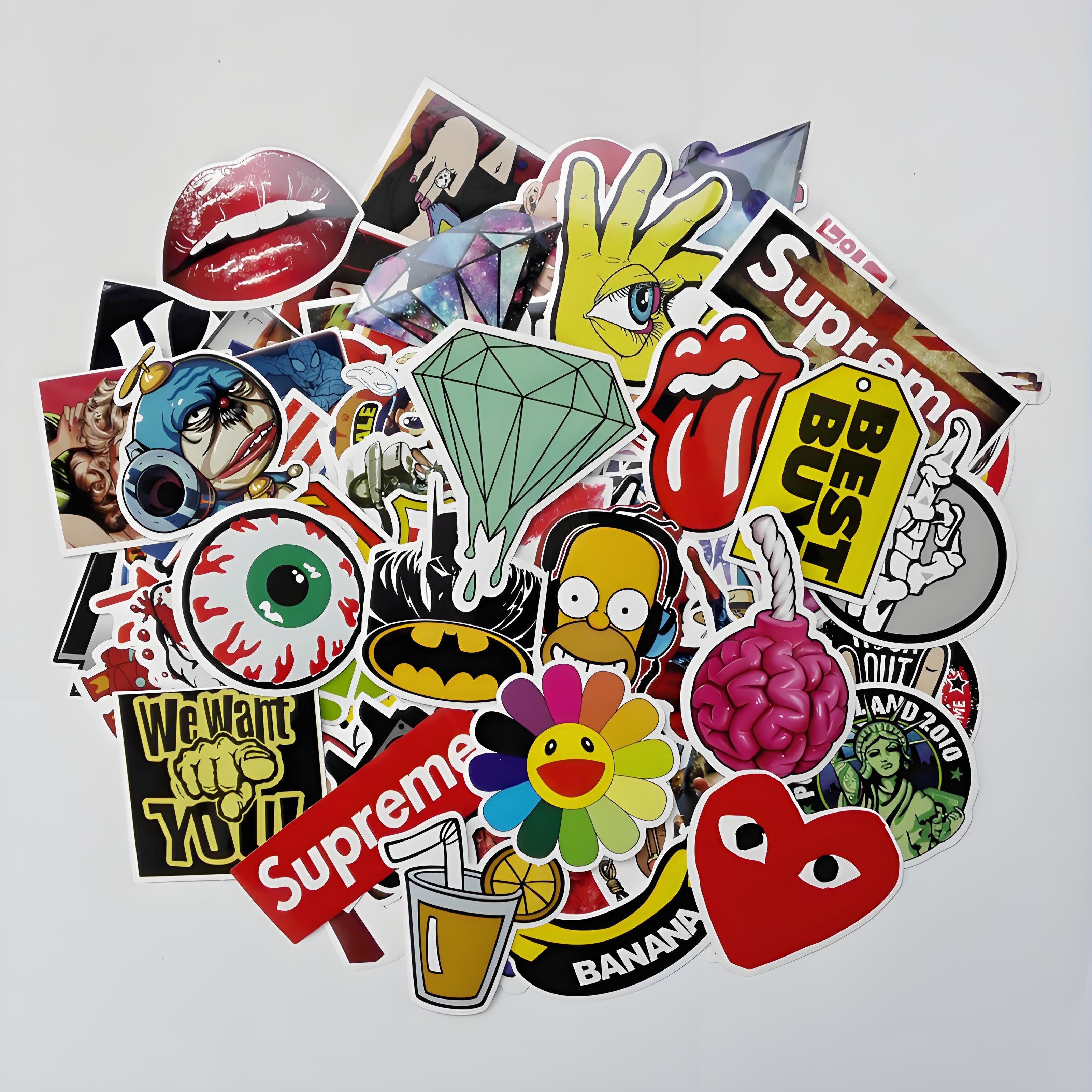 Creative sticker designs