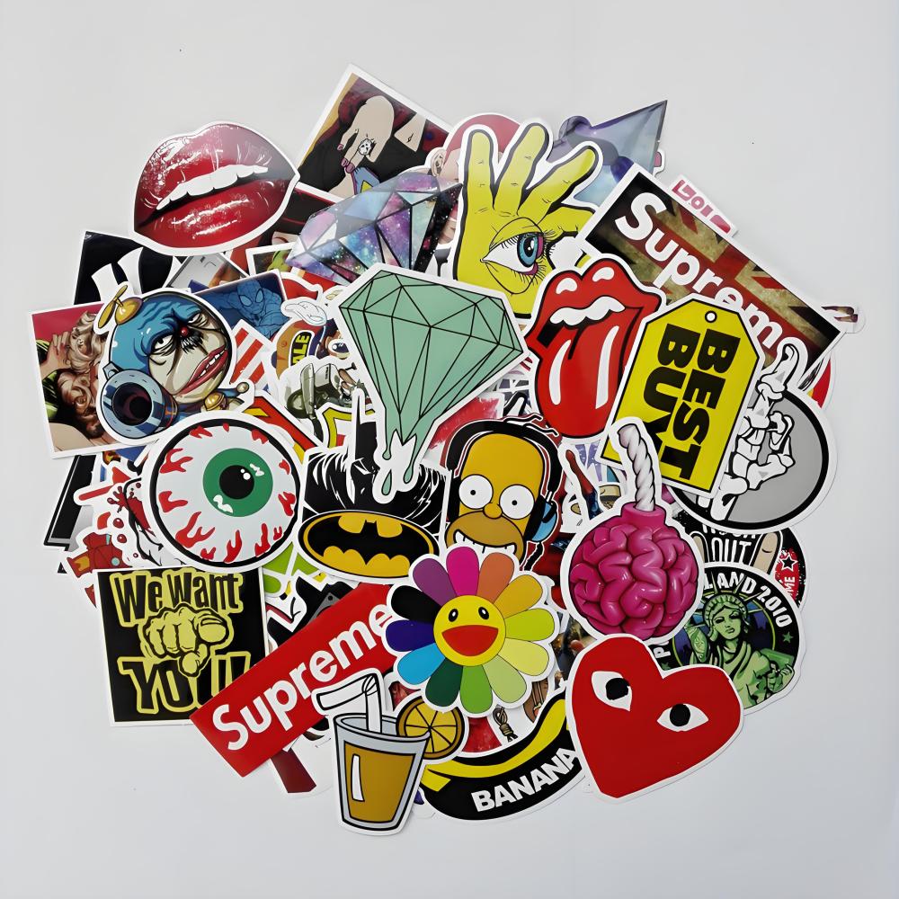 Creative sticker designs