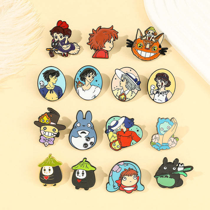 Studio Ghibli Films Theme Pins