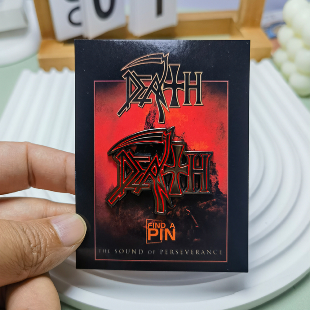 ⚡ Death Band Logo Pins: Bold. Iconic. Unforgettable. ⚡