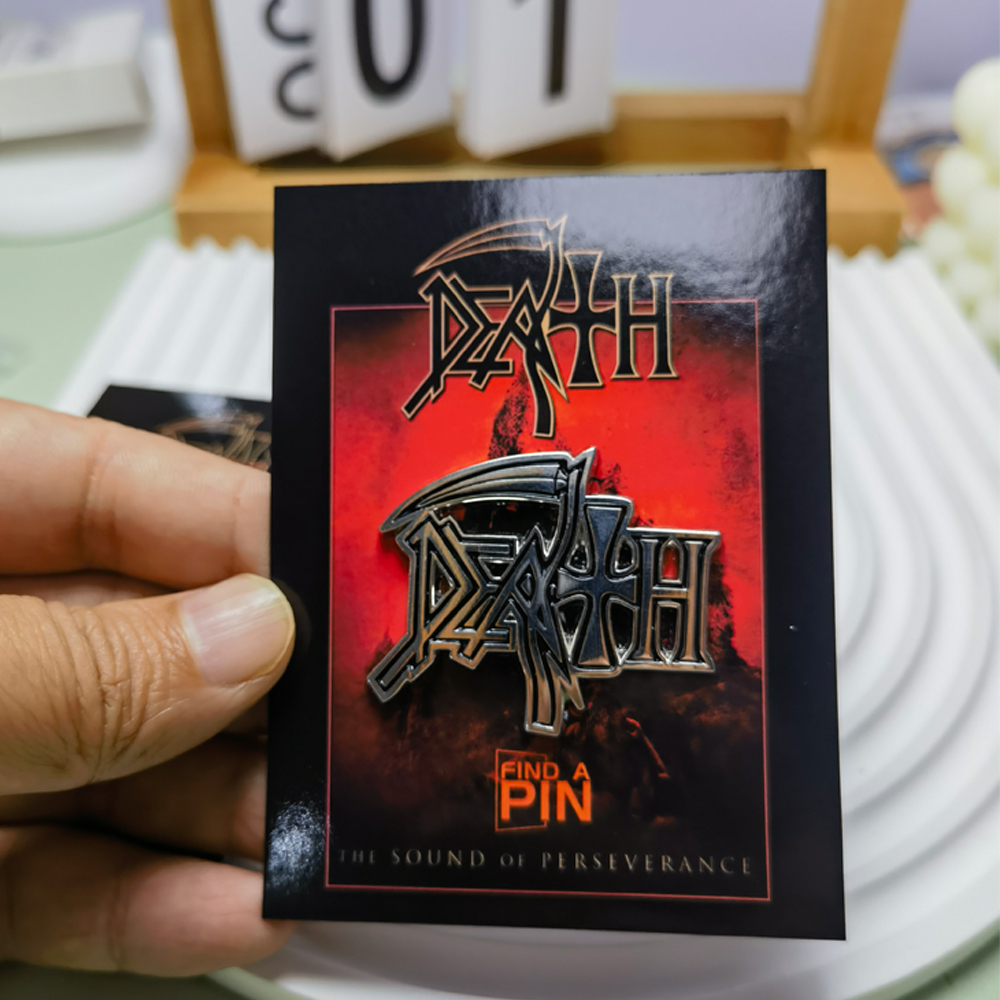 ⚡ Death Band Logo Pins: Bold. Iconic. Unforgettable. ⚡