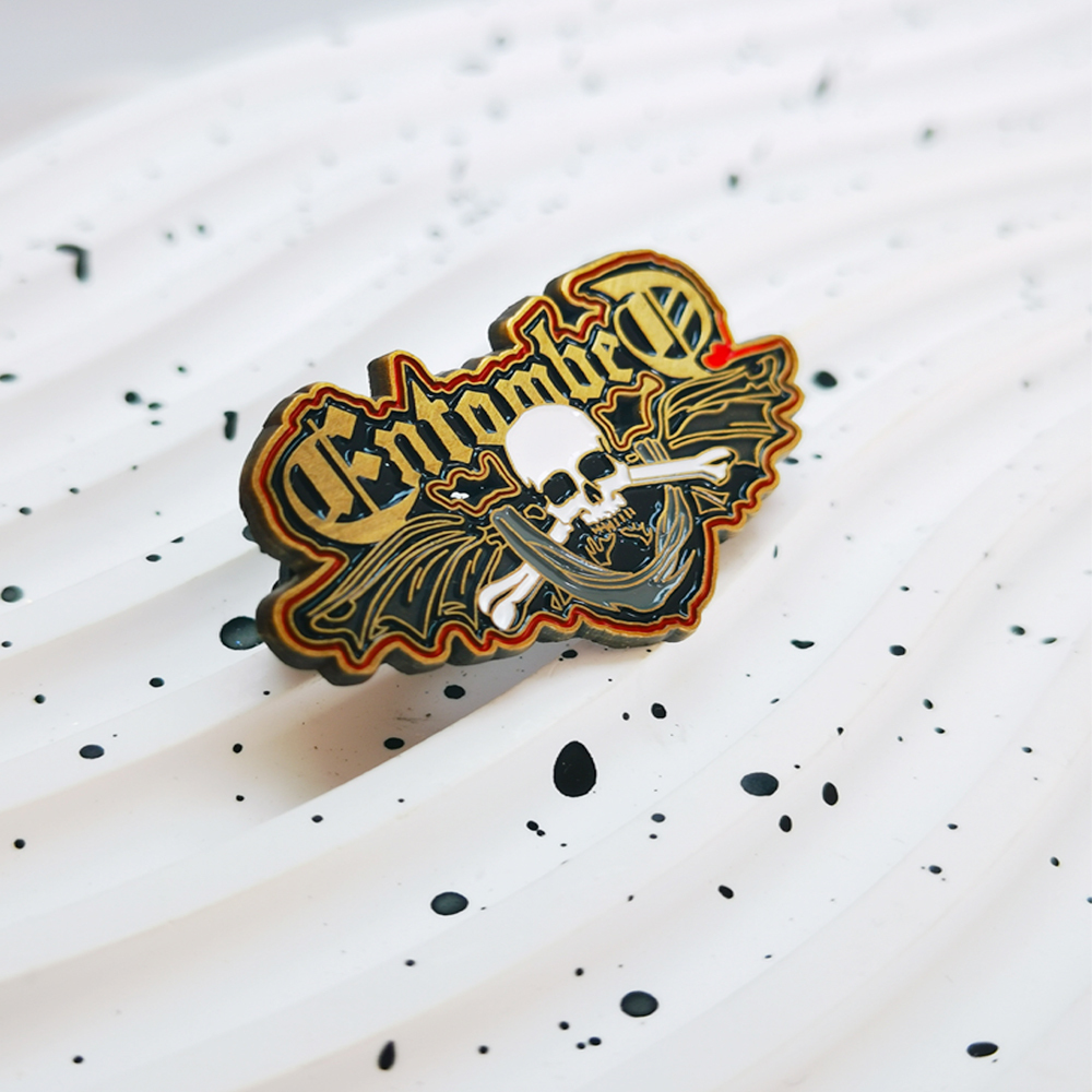 Entombed Death Metal Logo Pin Pack of 5 Pins