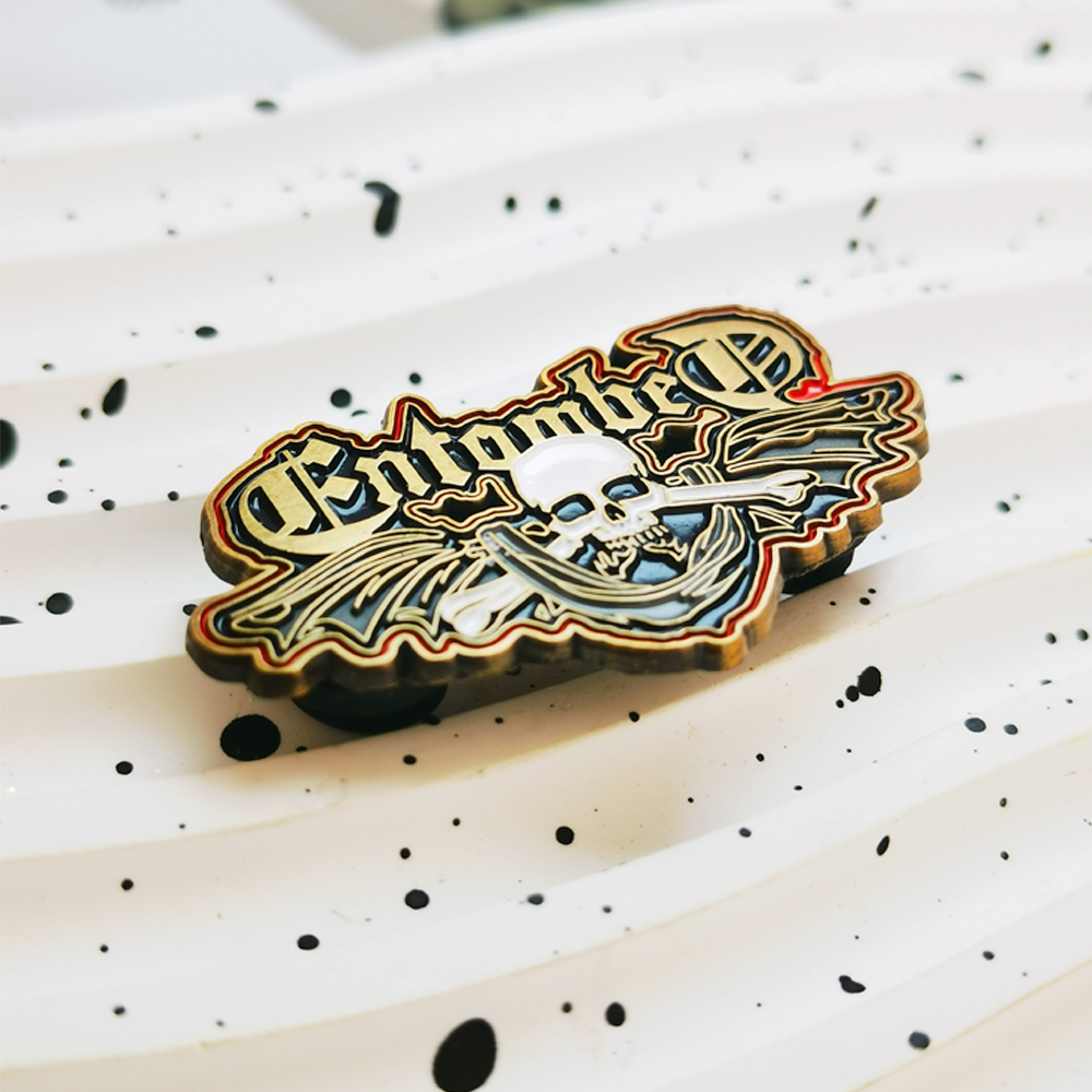 Entombed Death Metal Logo Pin Pack of 5 Pins