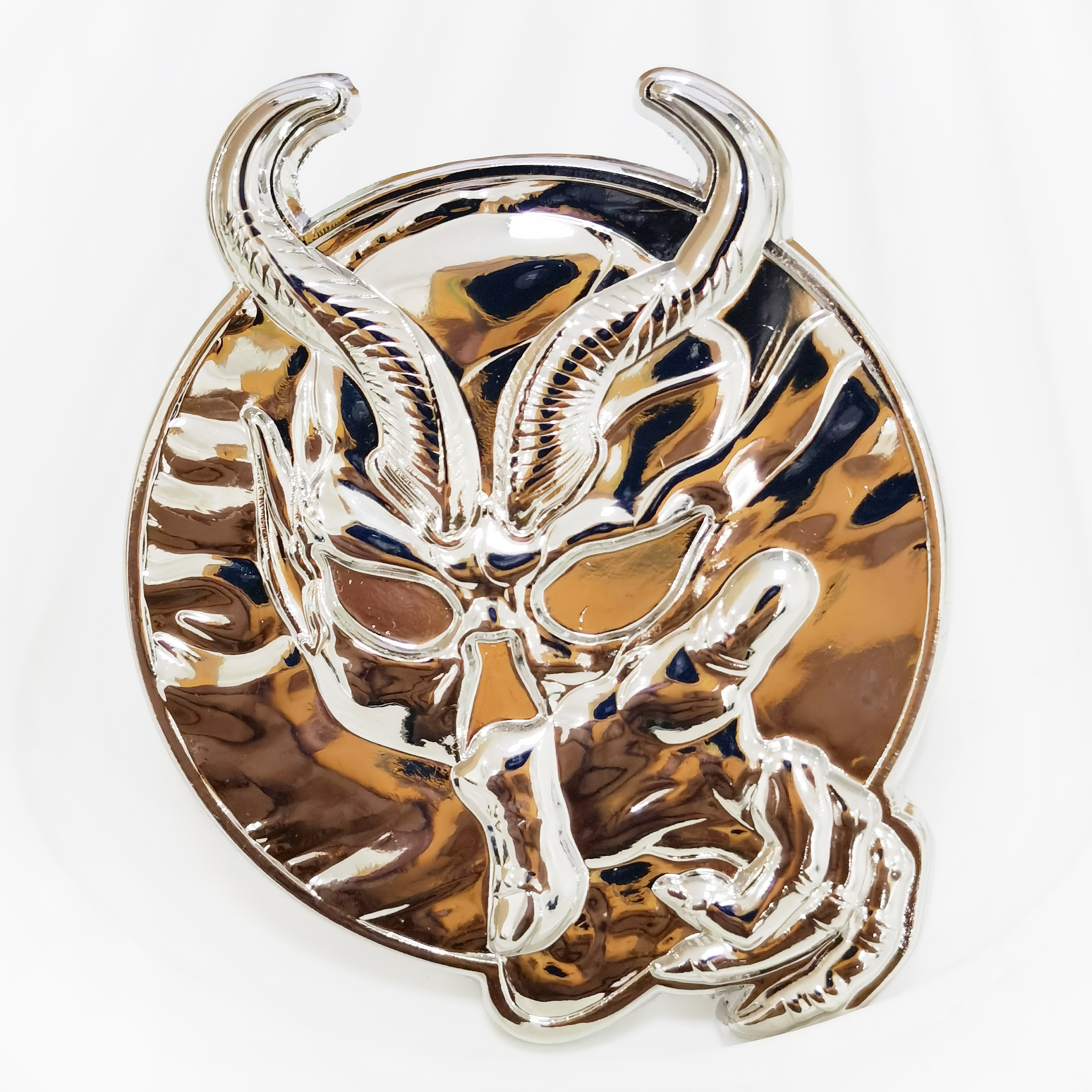 Mercyful Fate Logo Pins_silver nickle plated