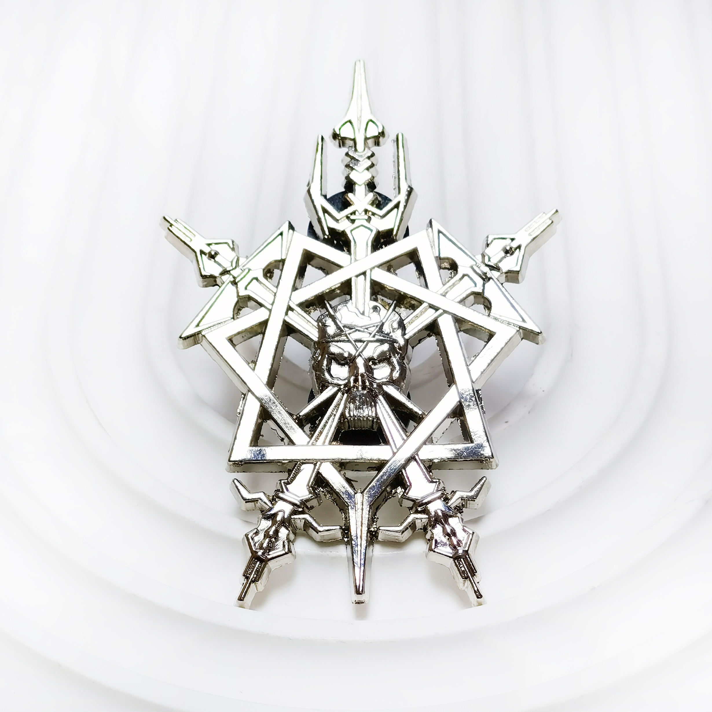 Celtic Frost Morbid Tales Black Metal Enamel Pin