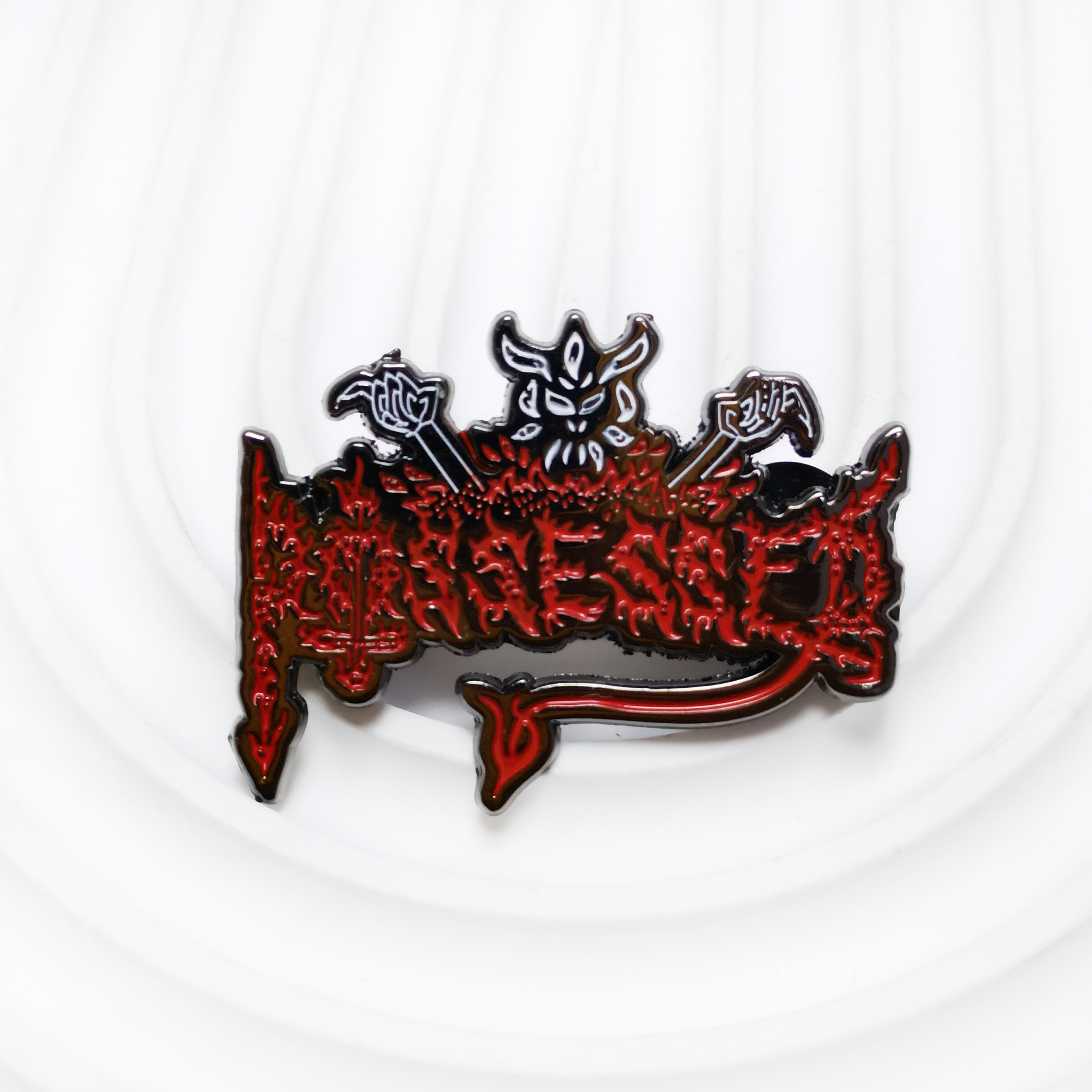 Iconic Possessed Logo Pin