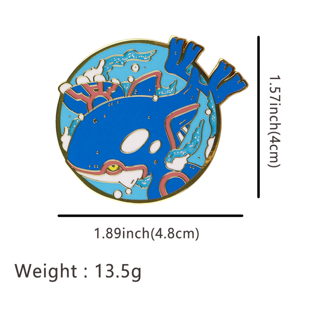 Elf series oil drop badge badge alloy accessories pin clothing backpack accessories foreign trade cross-border brooch