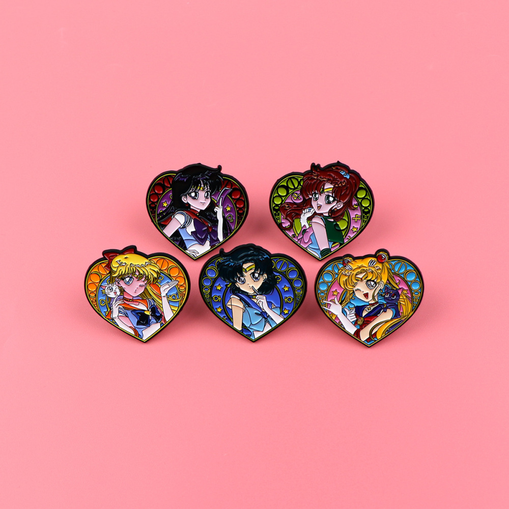 Sailor Moon Soft Enamel Pin – Pinrealm Collection