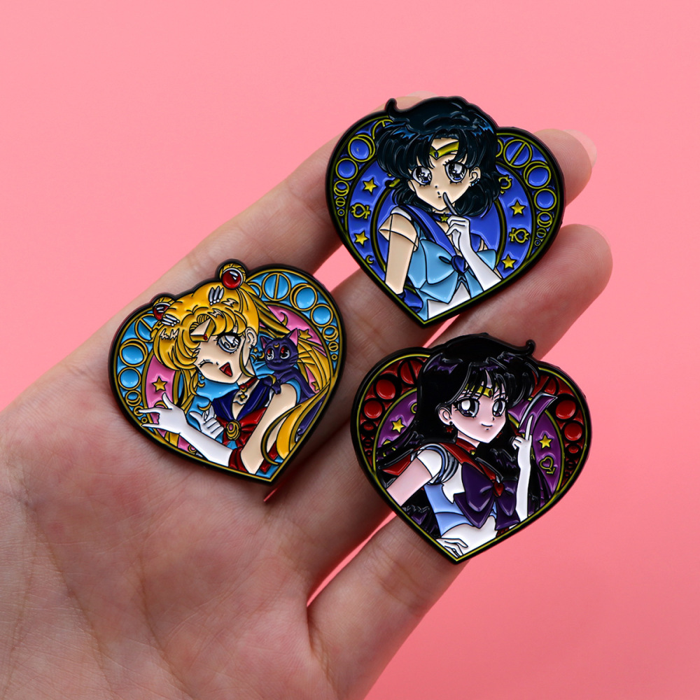 Sailor Moon Soft Enamel Pin – Pinrealm Collection