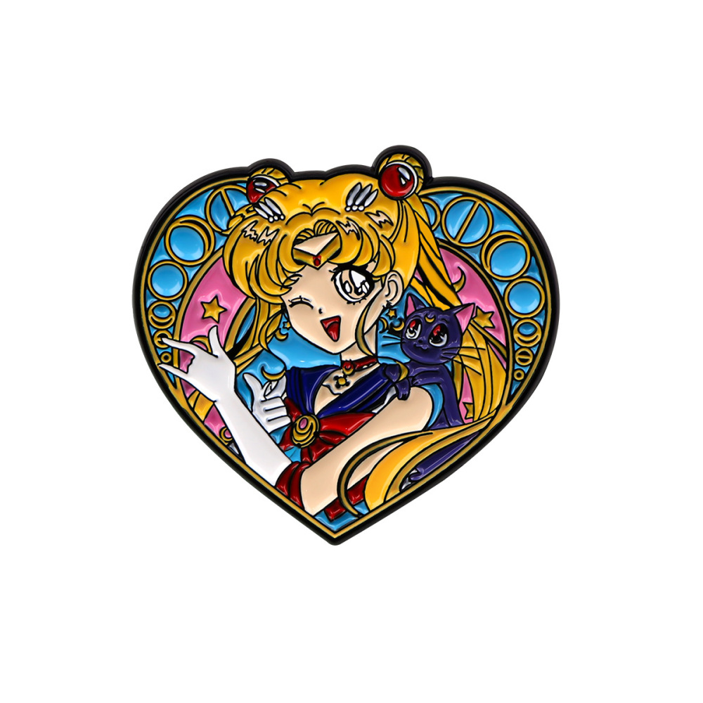 Sailor Moon Soft Enamel Pin – Pinrealm Collection