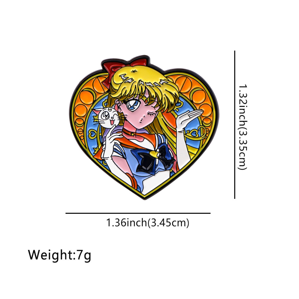 Sailor Moon Soft Enamel Pin – Pinrealm Collection