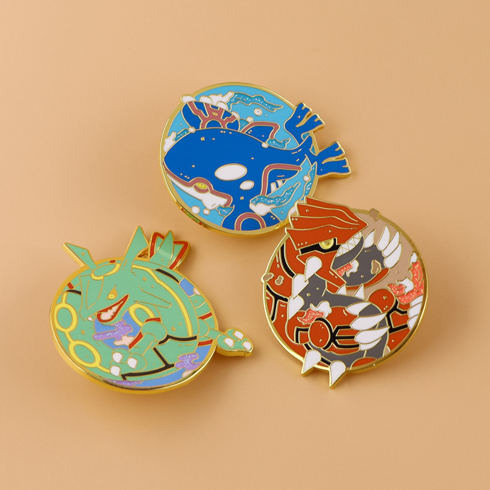 Legendary Pokémon Pin Collection by Pinrealm