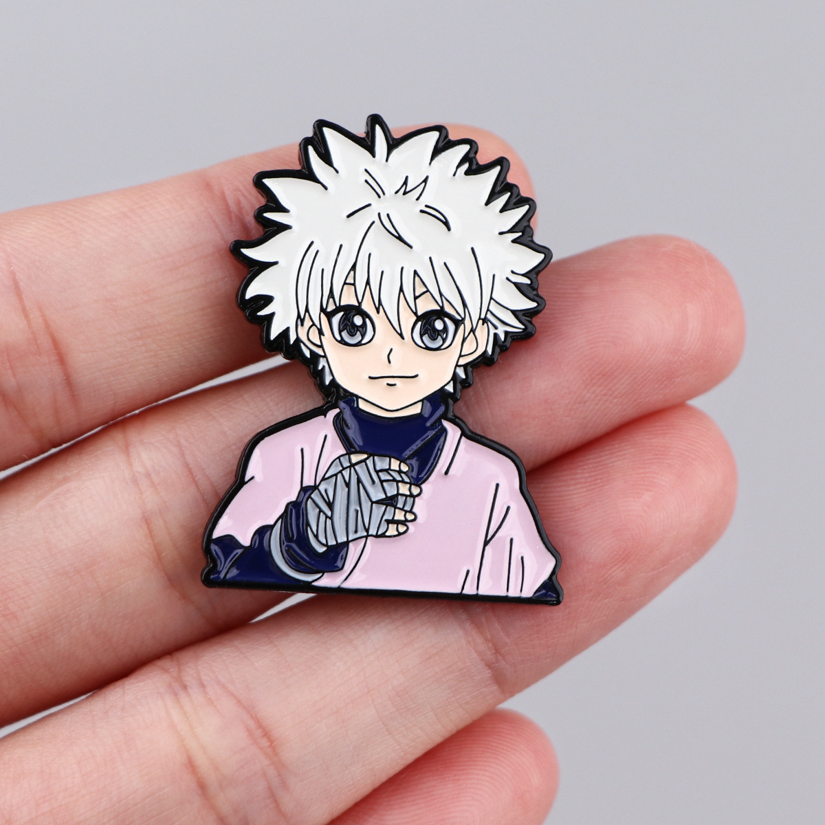 Hunter x Hunter Anime Badge Alloy Oil Drop Brooch Badge Cross-border Foreign Trade Hot-selling Clothing Backpack Jewelry Accessories