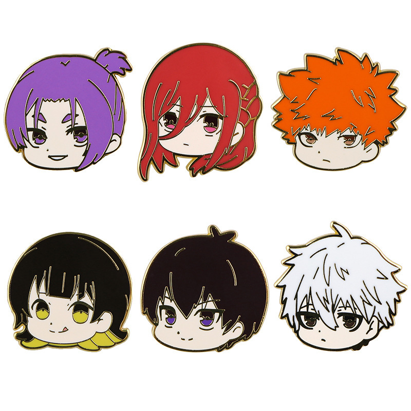 Blue Lock enamel pins