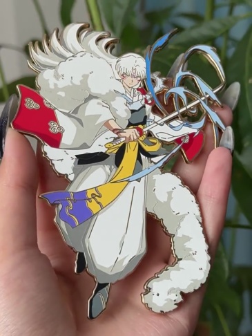 Inuyasha – Sesshōmaru Enamel Pin - Pinrealm Collection
